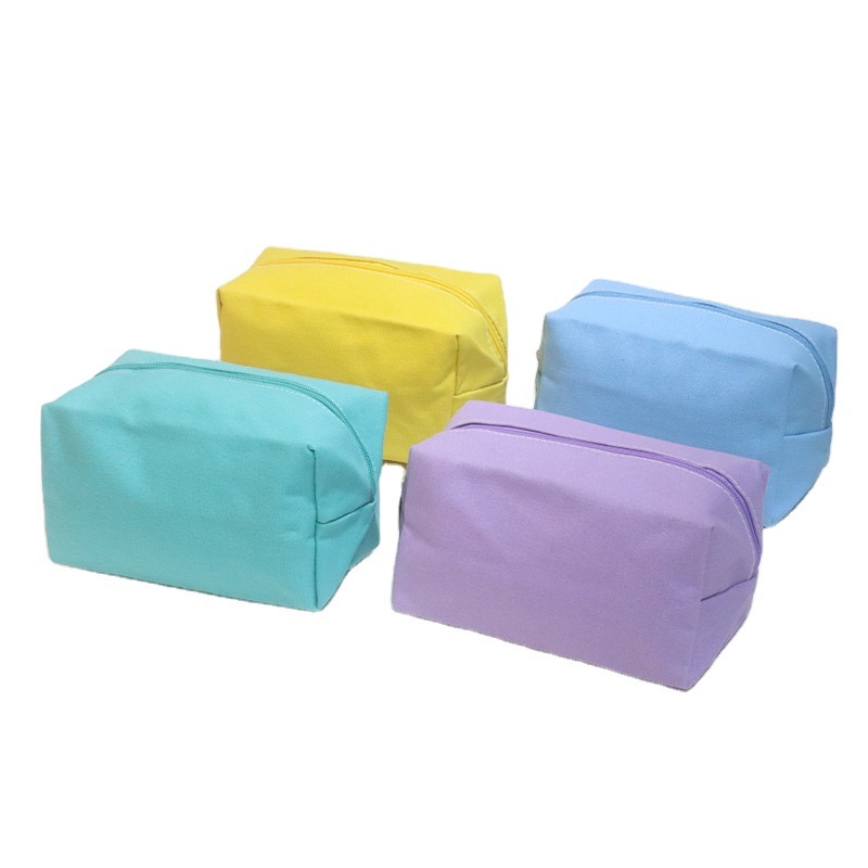 Custom Sublimation Zipper Solid Color Makeup