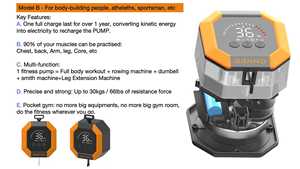 Sức đề kháng phòng tập thể dục tại nhà máy tập thể dục di động tất cả trong một đầu tiên trên thế giới phòng tập thể dục tại nhà với tập luyện điều khiển thông minh - Product Image 4