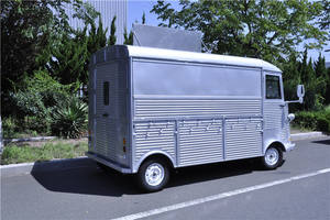 Camion de cuisine mobile OEM, camion de nourriture électrique, camion de hot-dogs en acier inoxydable, chariot de restauration rapide avec certification CE - Product Image 4