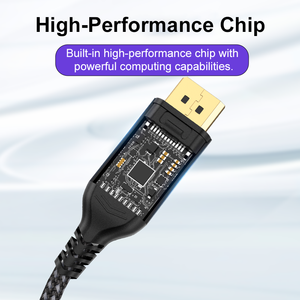 ULT-unite Câble USB4 Type C vers DP2.1 Mâle Câble 16k Transmission Bi-directionnelle Câble UHD USB-C vers DP pour Téléphone vers Moniteur 2 Mètres - Product Image 3