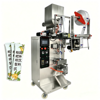 Machine VFFS automatique haute précision pour liquides et pâtes avec agitateur de trémie pour jus de fruits concentrés instantanés en petits sachets sous film