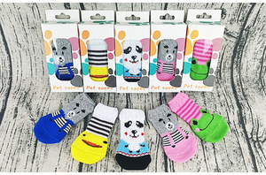 <span class=keywords><strong>Chaussettes</strong></span> <span class=keywords><strong>antidérapantes</strong></span> imperméables en coton 100 % écologiques <span class=keywords><strong>pour</strong></span> animaux de compagnie, motif dessin animé, <span class=keywords><strong>pour</strong></span> grands chiens et chats, idéales <span class=keywords><strong>pour</strong></span> Noël et Halloween (vente en gros) - Product Image 5
