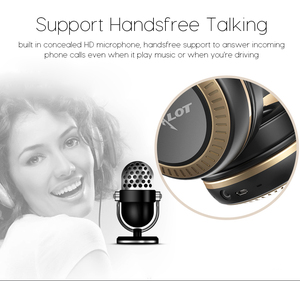 Zealot B20 Stereo Màu Xanh Răng Tai Nghe Tai Nghe Với Mic Bass Có Thể Gập Lại Tai Nghe Không Dây Cho Máy Tính Điện Thoại Di Động Hỗ Trợ Aux - Product Image 6