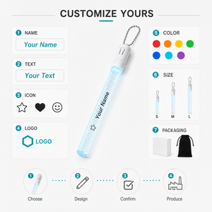 Bâtons lumineux LED promotionnels colorés pour enfants, pour concerts et événements, vente en gros, qualité supérieure, direct usine - Product Image 5