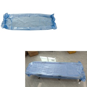 Máquina Automática para Fabricar y Doblar Fundas de <span class=keywords><strong>Cama</strong></span> Desechables de Tela No Tejida, Máquina para Fabricar Sábanas de Tela No Tejida con Elástico - Product Image 3