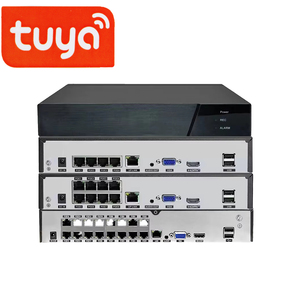Sistema de Câmeras de Segurança CCTV IP 4K Tuya 4CH 8CH 16CH <span class=keywords><strong>NVR</strong></span> com Detecção Facial por IA, Detecção de Movimento e Saída VGA - Product Image 1