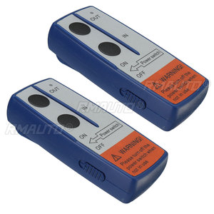 รีโมทคอนโทรลไร้สายสำหรับรถยนต์ 24V 98 ฟุต/30 ม. พร้อมรีโมทคู่ สีฟ้า - Product Image 2