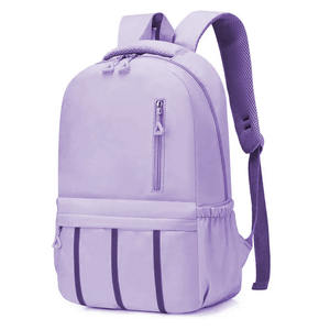 Hot-Selling Large Capacity <b>Waterproof</b> Student <b>Backpack</b> Convenient Computer Storage Zipper Cross-Border Travel Oxford Polyester - Product Image 4