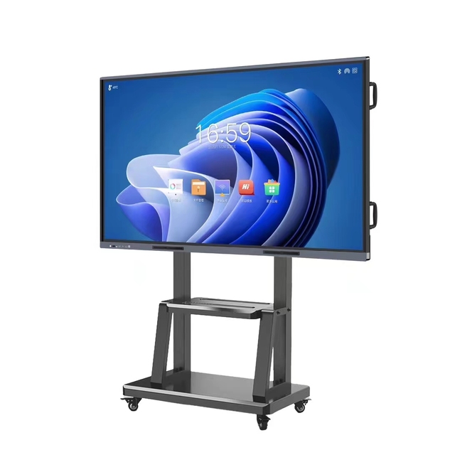 55/65/75/85/86/98/110 Inch Interactive Flat Panel Anti-glare Touch Screen Smart Screen Interactive Whiteboard for Conference