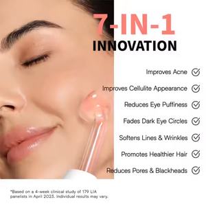 Appareil de beauté pour le visage à haute fréquence rechargeable portable 7 en 1 pour le rajeunissement de la peau, utilisation sans fil - Product Image 5