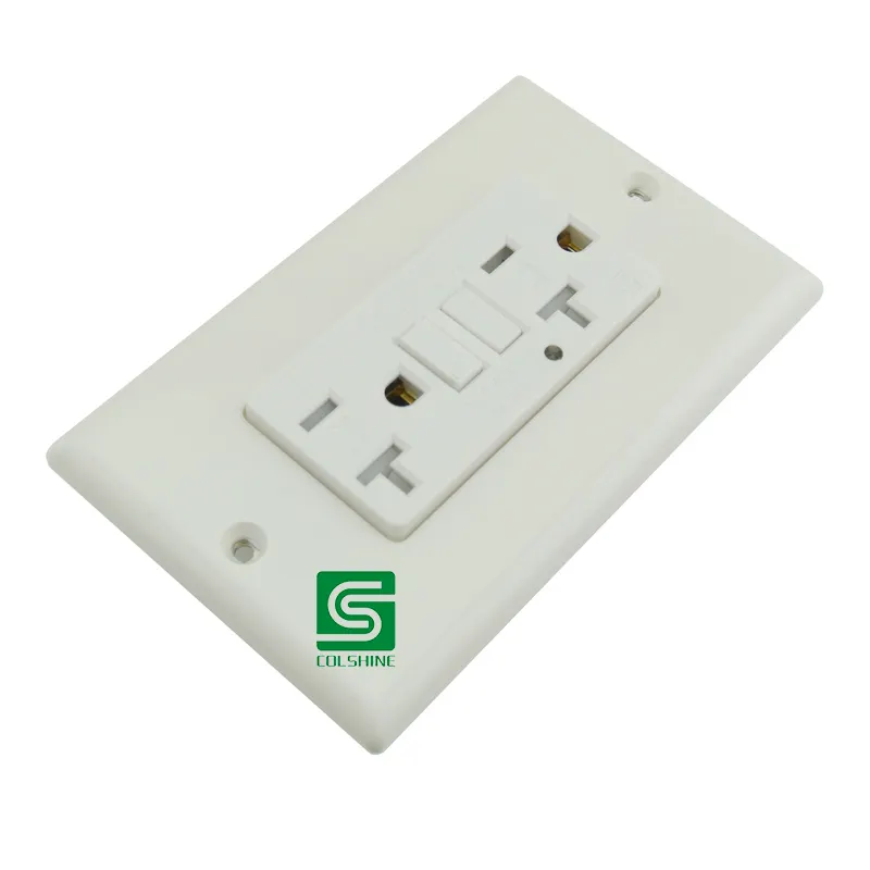 20A GFCI presa bianca usa 125V senza TR