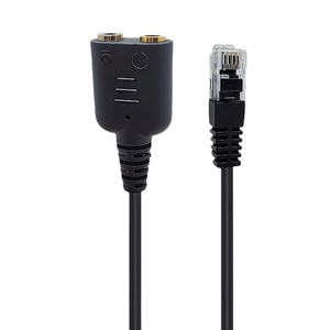 Cable <span class=keywords><strong>Adaptador</strong></span> Divisor de Auriculares <span class=keywords><strong>RJ9</strong></span> <span class=keywords><strong>a</strong></span> 3.5mm, <span class=keywords><strong>RJ9</strong></span> 4P4C - Product Image 1