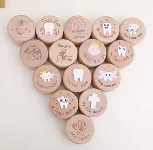 Children's Wooden Storage Teeth Preservation <b>Box</b> Wooden Children's Baby Teeth <b>Box</b>, <b>Memory</b> Teeth Collection <b>Box</b> - Product Image 5