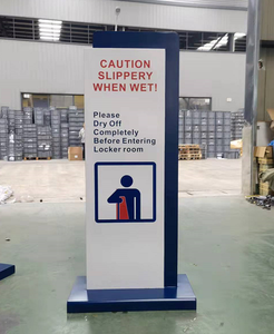 لافتة أسعار عمودية قائمة بذاتها مخصصة لمحطات الوقود، معدات إضاءة LED، لافتة عمودية لمحطات البنزين - Product Image 3