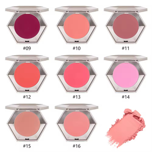 Rubores en Polvo Prensado Veganos de Alta Pigmentación, Personalizables al por Mayor, Marca Privada, 8 Colores, Rubor de Larga Duración para el Rostro - Product Image 6