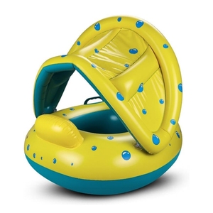 Trẻ em phổ biến của dù để che nắng <span class=keywords><strong>Inflatable</strong></span> vòng bơi PVC tùy chỉnh vòng tròn bơm hơi cho trẻ sơ sinh với mùa hè chơi nước - Product Image 2