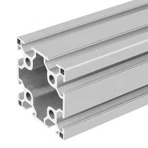 Perfil de alumínio industrial padrão europeu 6060, caixa de liga de alumínio, equipamento de rack, perfil de alumínio - Product Image 1