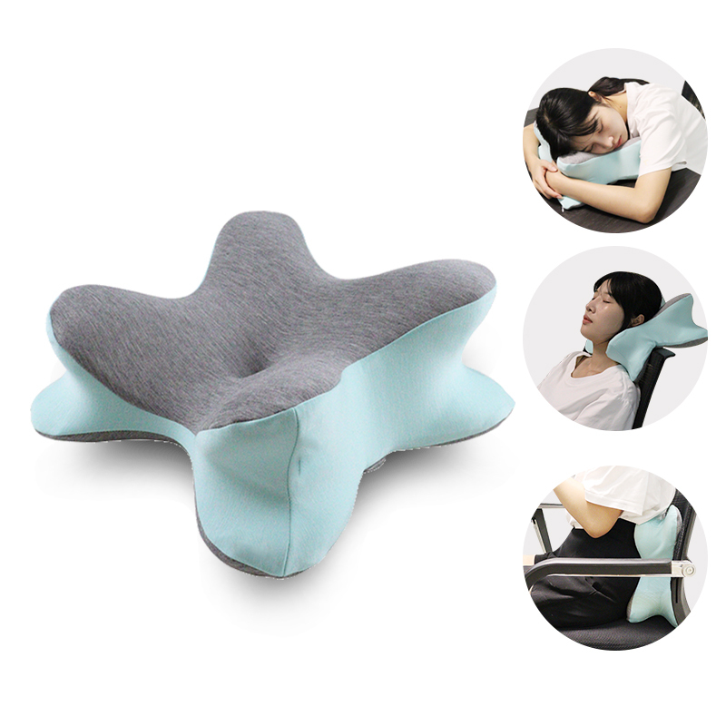 Ergonomic Terry Cloth Flower Shape Desk