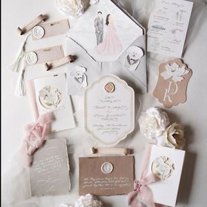 Conjunto de Invitaciones de Boda de Lujo, Personalizadas, Material Duradero, para Organizadores de Bodas de Alta Gama y Compradores B2B - Product Image 4