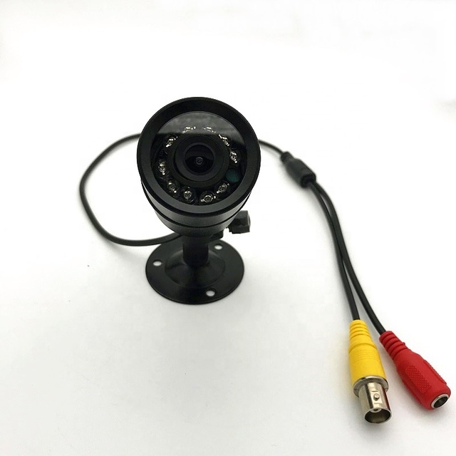 OEM Factory 1000TVL 8pcs IR Leds CMOS Sensor IP65 Infrared Night Vision CCTV Mini Bullet Analog Camera Indoor Outdoor