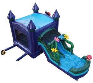 <span class=keywords><strong>Castillo</strong></span> inflable en línea de salto de compra comercial a la venta - Product Image 2