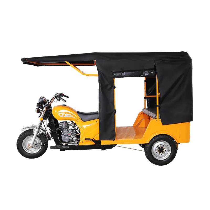 Bajaj-Taxi de pasajeros de 150CC, tres asientos, motocicleta de 3 ruedas, India