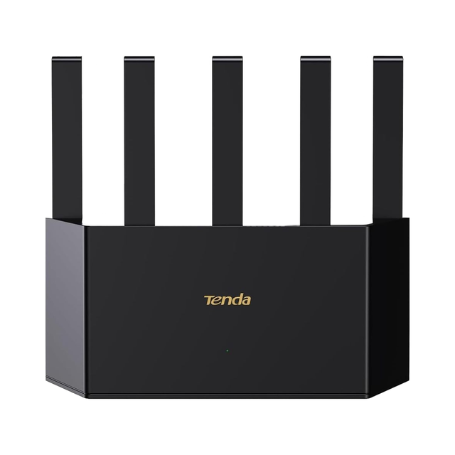 Tenda BE3600 Dual Band WiFi 7 Router (RE3L) 3x1G Ports Easy Setup Security Parental Controls Access Point Mode Vertical Design