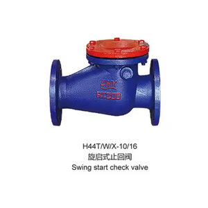 Válvula de Retención de Columpio Tipo Swing Start PN10 PN16 de Hierro Fundido Gris HT200 con Brida y Sello Metálico - Precio de Fábrica, ¡Venta Caliente! - Product Image 3
