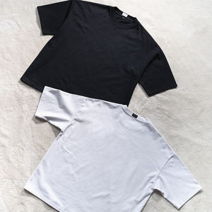 TKAN010 Camiseta personalizada de peso pesado 100% Algodón Logotipo personalizado Estampado Tallas grandes Camiseta de gran tamaño para hombre Peso personalizado - Product Image 2