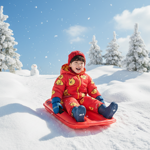 Traje de Esquí OZKIZ Coreano para Niños, con Estampado de Oso, Ropa de Invierno para Niños de 2 a 6 Años, Aislamiento Sintético, Moda Infantil al por Mayor - Product Image 3