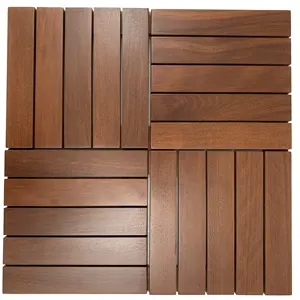 IPE Wood Flooring Decking Solid Hardwood Outdoor Green Build Accepted SWO-2203 18+10mm 8%-12% CN;GUA Indoor E0/E1 3H