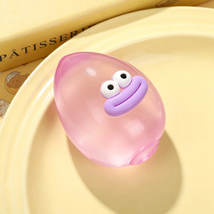 Jouets sensoriels anti-stress en TPR en forme d'œuf à grande bouche de dessin animé mignon - Product Image 5