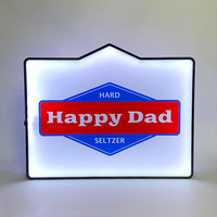 Panneau d'affichage OEM OEM LOGO personnalisé VIP Glorifier avec LED Présentateur de bouteilles Lettres interchangeables Panneau d'affichage Message