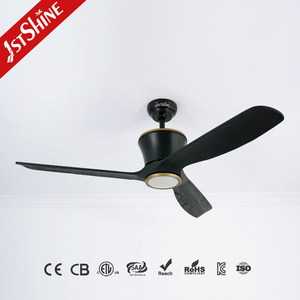 1stshine <span class=keywords><strong>Ventilateur</strong></span> de plafond silencieux avec télécommande intelligente ZigBee Lames en bois massif <span class=keywords><strong>Ventilateur</strong></span> de plafond CC Lumière - Product Image 3