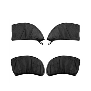 Autodragons 4 pièces pour pare-soleil de voiture, pare-soleil pour fenêtre avant, écran de fenêtre de voiture en maille respirante pour voiture, camping nocturne, universel - Product Image 6