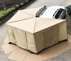 Tente de luxe pour famille, 270 degrés, support gratuit, auvent Foxwning, toit, Glamping, yourte - Product Image 4