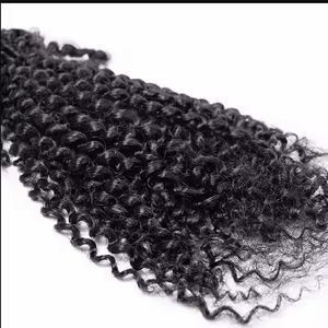 Venta al por mayor Afro Kinky Curly Hair Natural Black Hair Extensions Easy <span class=keywords><strong>para</strong></span> <span class=keywords><strong>hacer</strong></span> trenza - Product Image 3