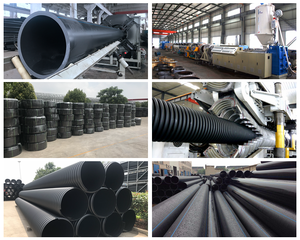Tubería de Drenaje Corrugada de Doble <span class=keywords><strong>Pared</strong></span> de HDPE Plástico SN4 SN8 de 200mm, 300mm, 500mm, 600mm, 800mm, 1000mm, 1200mm y 6 Pulgadas - Precio - Product Image 6