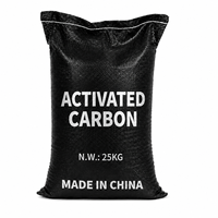 Poudre de coque de noix de coco certifiée NSF 61 FDA 200 Mesh pour eau potable, qualité alimentaire, décoloration, charbon actif OEM
