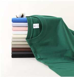 LMT2137 공장 공급 도매 맞춤형 220gsm 100% 면 티셔츠 무지 남성 티셔츠 - Product Image 4