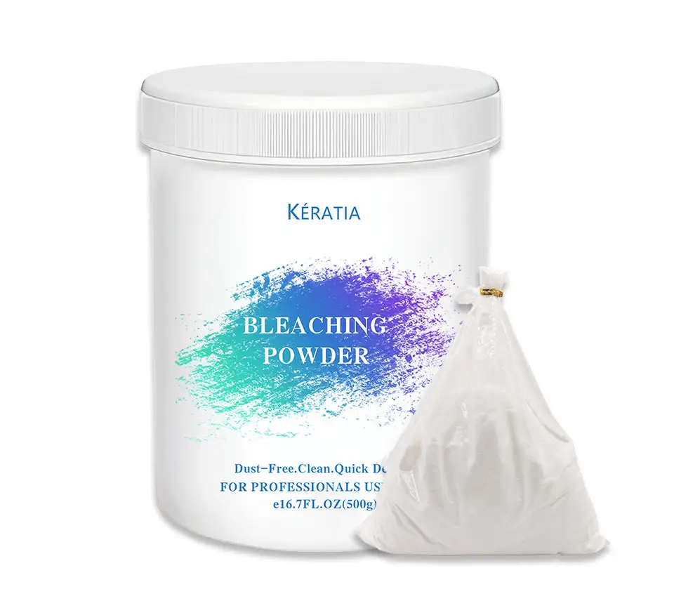 Wholesale Price hair color remover dust free hair bleaching powder for professional salon use 500g