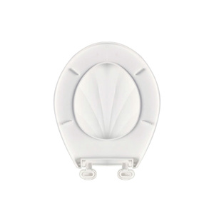 Penutup Tempat Duduk Toilet Plastik Modern Buatan Tiongkok Gaya Kerang KJ-<span class=keywords><strong>930A</strong></span> untuk Kamar Mandi PP Tutup Toilet - Product Image 2