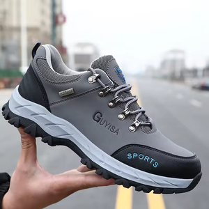 Chaussures de sécurité Guyisa, nouveau style, résistantes à l'usure, avec embout en acier, pour hommes, chaussures de travail industrielles, chaussures de sécurité pour l'extérieur - Product Image 4