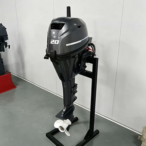 Factory Fits 20Hp 4 Stroke <b>Motor</b> Stable Power for RIB Inflatable Patrol <b>Boats</b> - Product Image 5