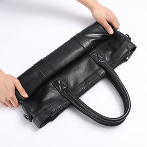 حقيبة Mecbook مخصصة أنيقة للسيدات جلد طبيعي كتف واحد متقاطع مع الجسم حبال كمبيوتر محمول بأكمام منتفخة - Product Image 5