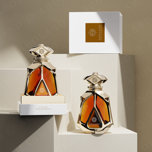 100ml Special Design Luxury High-End Perfume Glass Bottle Sprayer Electroplate <b>Empty</b> bottle Custom Logo Premium Packaging <b>Box</b> - Product Image 5