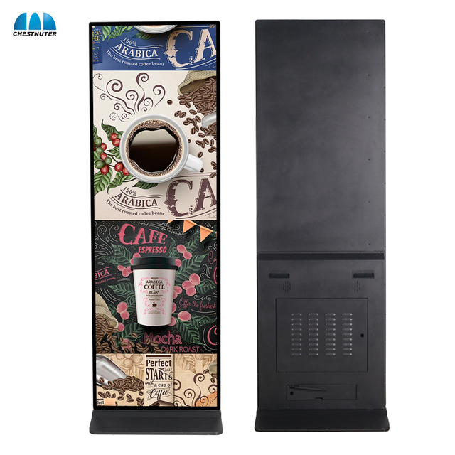 23 24 35 37 Inch Ultra Wide LCD Digital Signage for Advertising Display in Shopping Malls Stretched Bar Lcd Display Screen