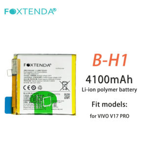 แบตเตอรี่โทรศัพท์มือถือ Foxtenda คุณภาพดีที่สุด รุ่น B-H1 ความจุ 4100mAh สำหรับ <span class=keywords><strong>VIVO</strong></span> <span class=keywords><strong>V17</strong></span> <span class=keywords><strong>PRO</strong></span> ของแท้ เกรด AAA แบตเตอรี่สำรองแบบชาร์จได้ - Product Image 2