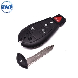 4 + 1 nút Keyless từ xa chìa khóa xe trường hợp bìa thay thế Auto Key Shell với Uncut Key Blade - Product Image 4