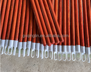 Palos de Escoba de Madera Recubiertos de PVC de Fábrica China, Más Vendidos - Product Image 1
